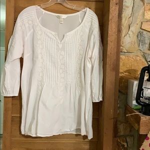 White Peasant Blouse